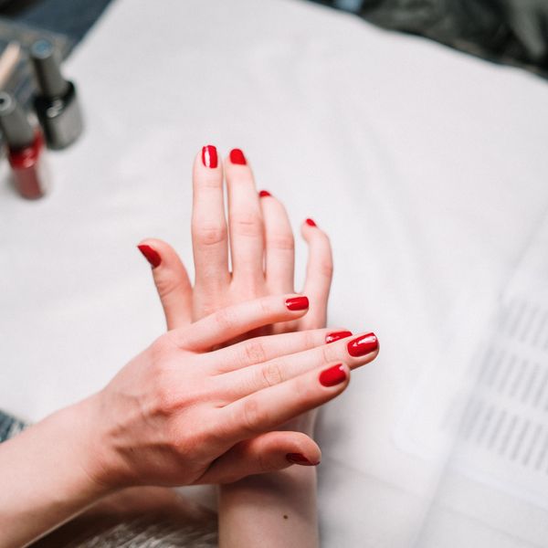 Esmalte Reina Del Plata Uñas De Diva Rojo Furia Secado 60 Segundos