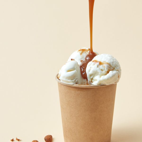 Helado Doña Ofelia Dulce De Leche Del Bueno Granizado Pote 1kg