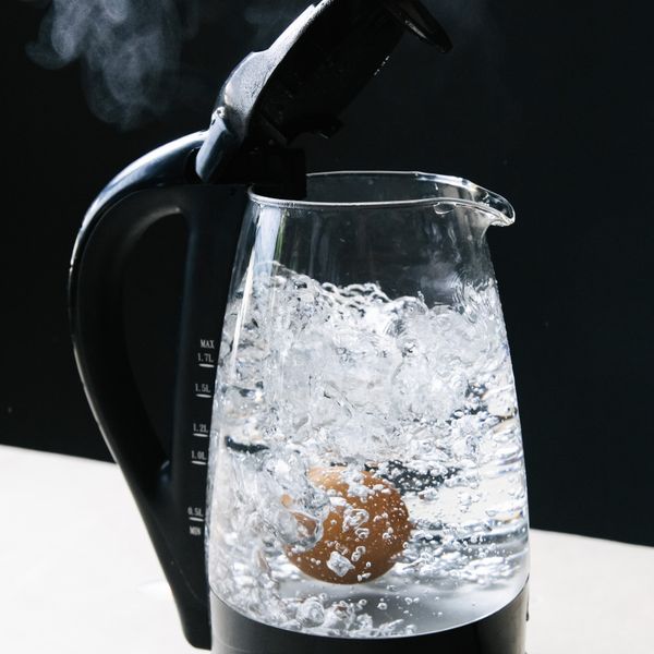Pava Eléctrica Voltio Cebate Corte Térmico Temperatura Mate 80°
